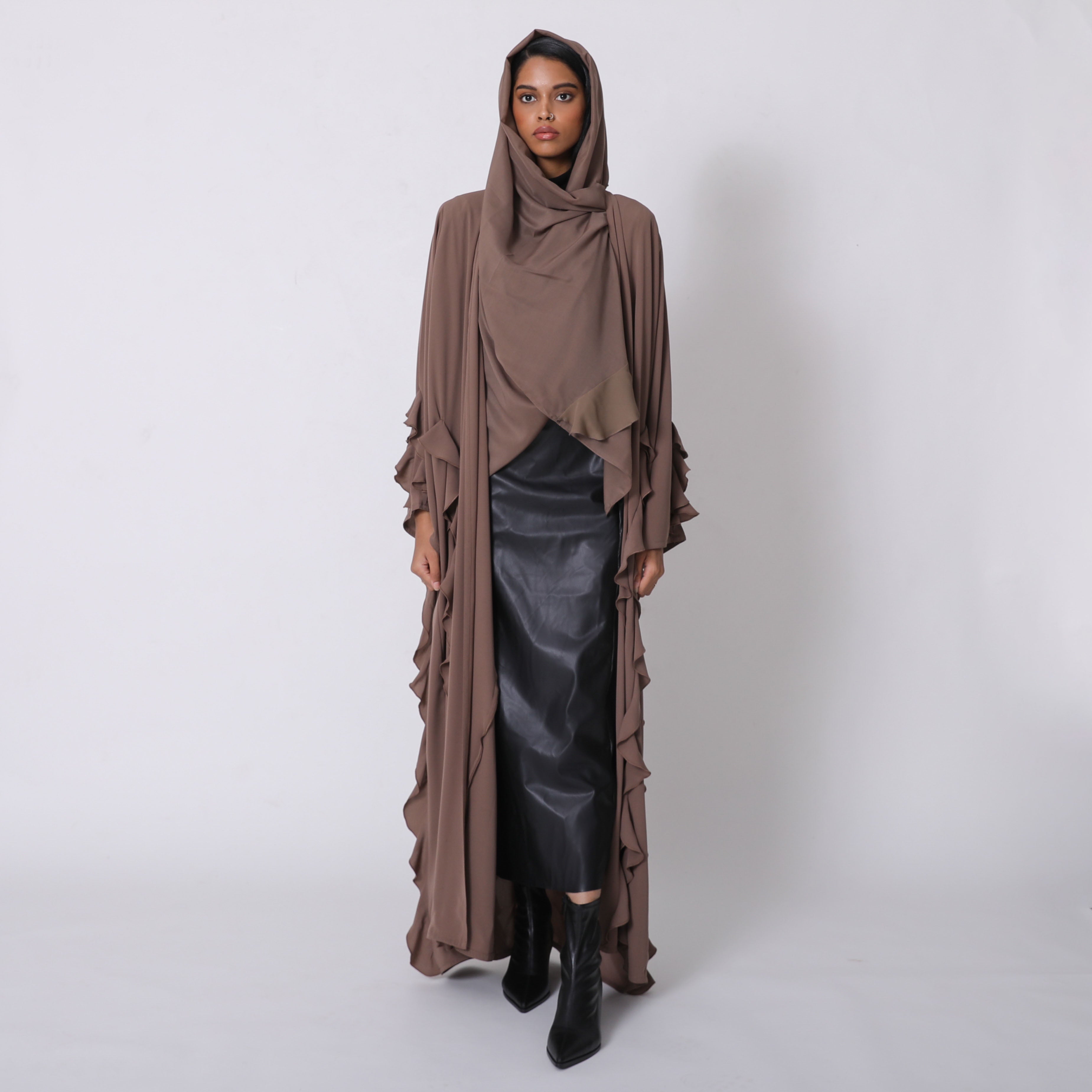 Lana Ruffles Abaya