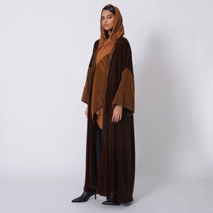 Lamé Velvet Abaya