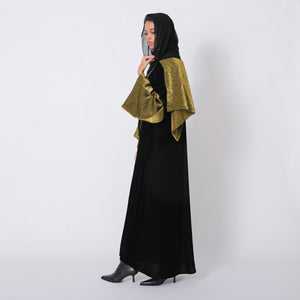 Lamé Velvet Abaya