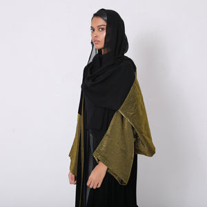 Lamé Velvet Abaya