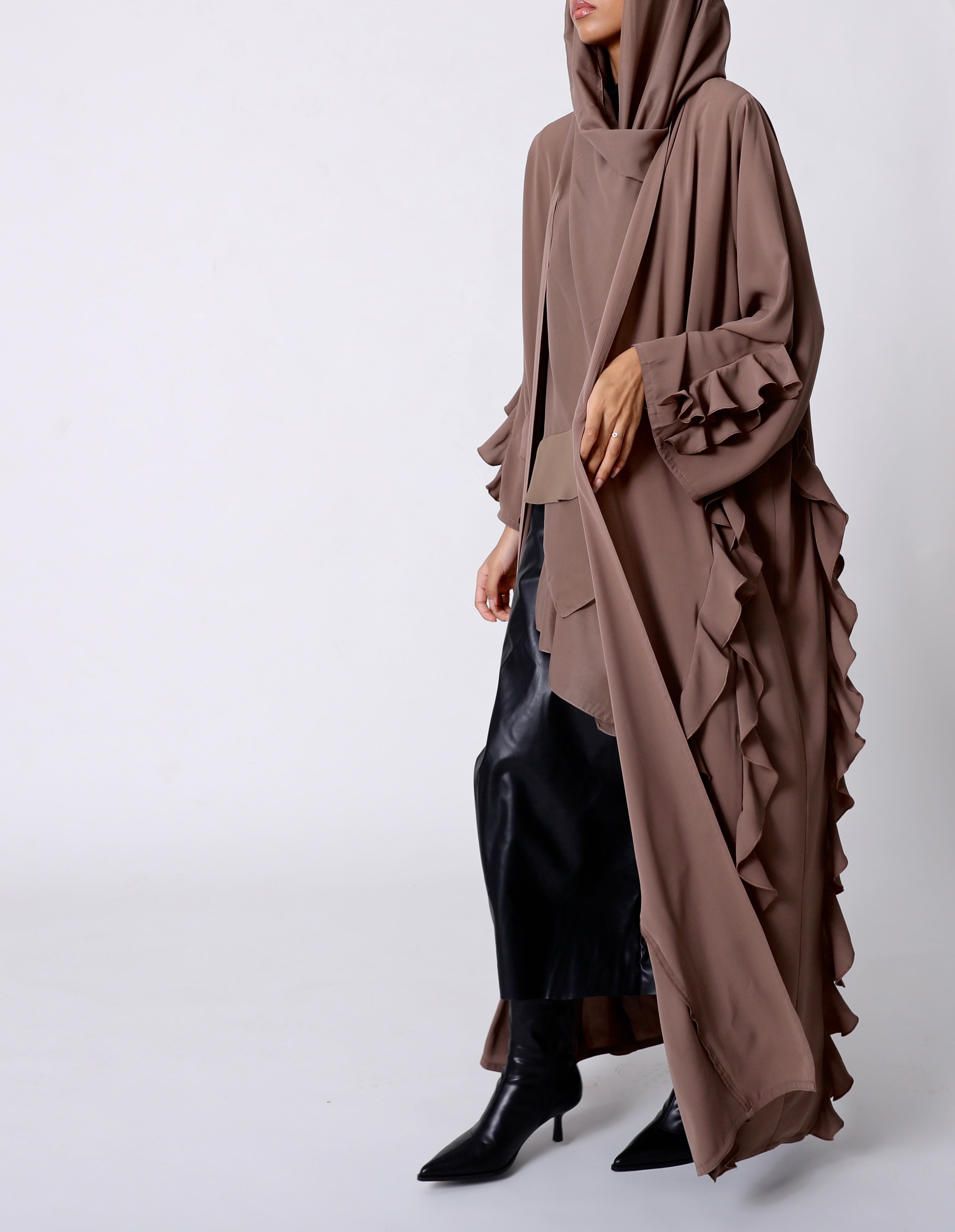 Lana Ruffles Abaya