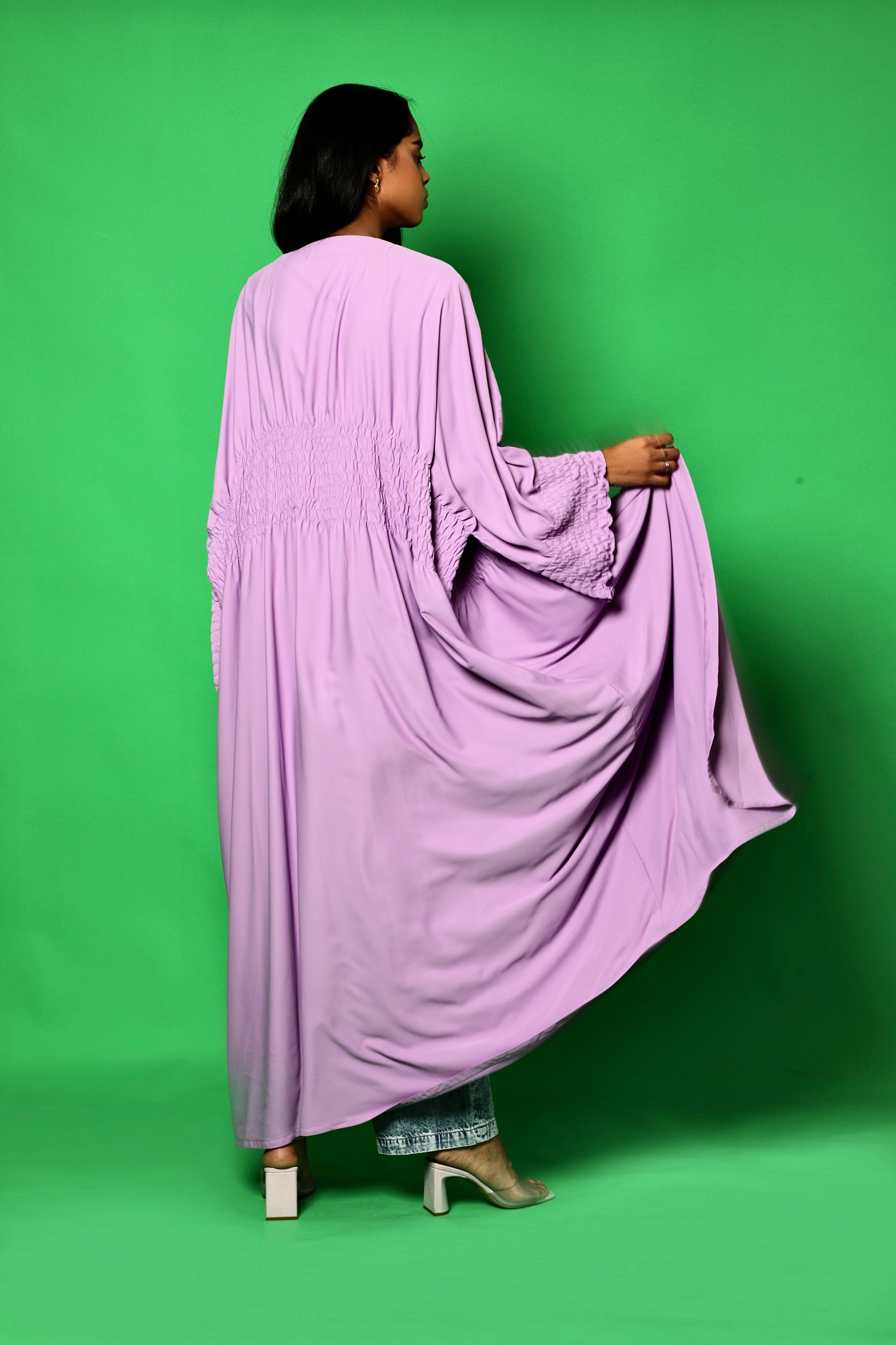 Smocked Abaya